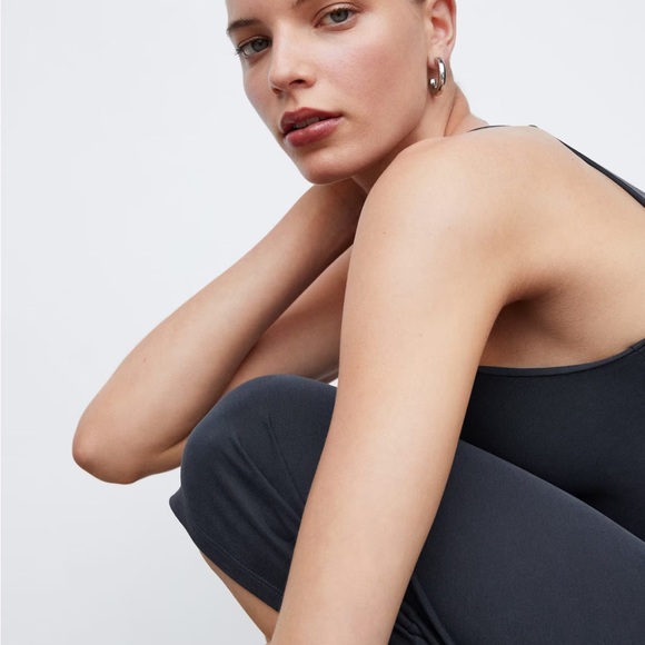 MANGO NWT unopened Modal midi blue dress size 8 - Picture 6 of 8